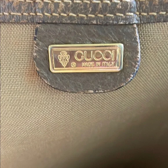 Gucci GG Coated Canvas Web Sherry Line Tote Bag - Picture 10 of 12